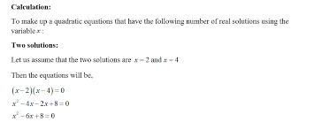 Answered Make Up Quadratic Equations