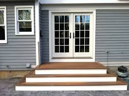 Build Steps Off Deck Steps To Patio