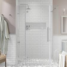 Ove Decors Frameless Corner Shower