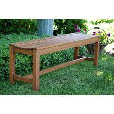 Eucalyptus Backless Outdoor Bench 60404