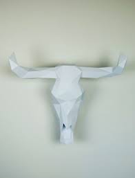 Cow Scull Wall Decoration Wall Trophy