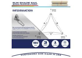 Sun Shade Sail Canopy