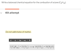 Write A Balanced Chemical Equation For