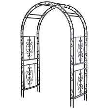 84 In Arch Metal Outdoor Garden Arbor