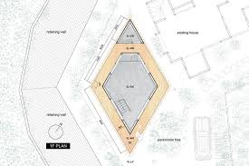 Compact Diamond Shaped House Plan By