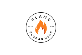 Flame Logo Vector Icon Designs Graphic