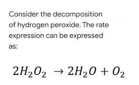 The Decomposition Of Hydrogen