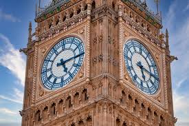 Big Ben Clock Tower And Westminster