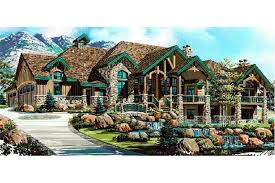 Rustic Luxury House Plan Craftsman