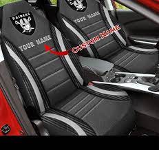 Raiders Custom Car Seat Covers Set Of 2