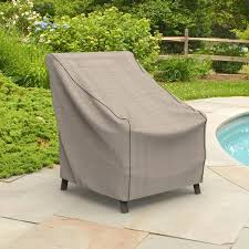 Budge P1a02pm1 English Garden Tan Tweed Patio Chair Cover