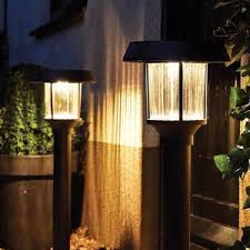 Solar Petra Rock Garden Up Lights 2 Pack