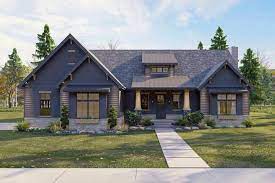 Two Bedroom Craftsman Style House Plans