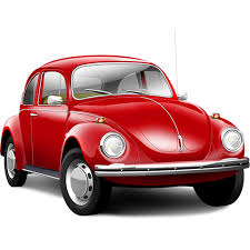 Red Old Volkswagen Beetle Png Car Image