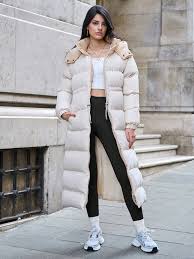 Shein Icon White Colorblock Trim Hooded