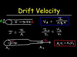 Drift Velocity Cur Density Number