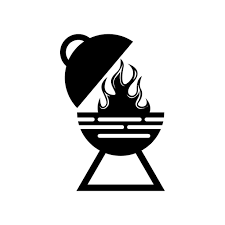 Bbq Grill Simple And Symbol Icon With