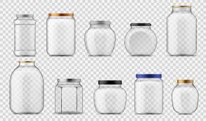 Glass Jars Empty Clear Containers
