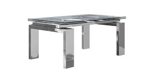 Nabu Extendable Glass Dining Table