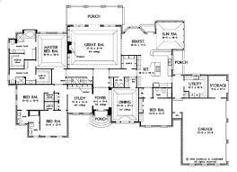 Ranch Style House Plan 4 Beds 4 5