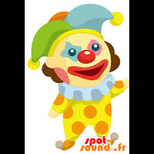 Purchase Clown Mascot Colorful