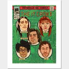 It Crowd Comic Cover The It Crowd