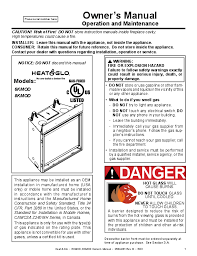 Heat Glo 8kx Direct Vent Gas Fireplace