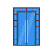 Door Mirror Vector Icon Interior Frame