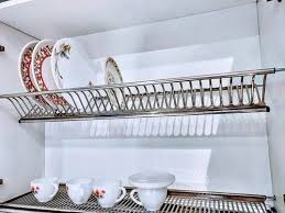 Onyx Silver Dish Rack For Kitchen