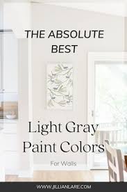 Light Gray Paint Colors For Walls