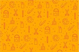 Web Designer Tools Icon Pattern