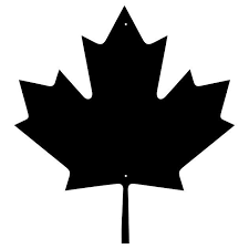 Canada Maple Leaf Metal Art Red Maple