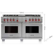 Wolf 152cm Freestanding Dual Fuel Oven