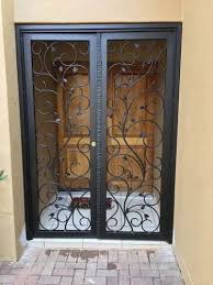 Iron Oil Paint Metal Door For Home