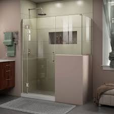 Frameless Hinged Shower Enclosure