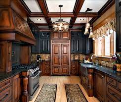 Black Kitchen Cabinets Wooden Kitchen