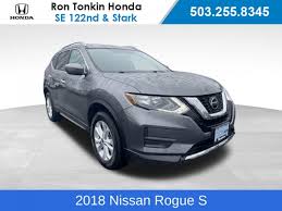 Pre Owned 2018 Nissan Rogue S 4d Sport