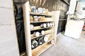 Paint And Stain Storage Shelf Kreg Tool