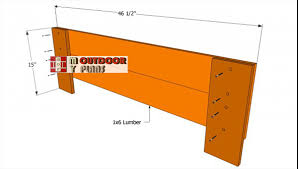 Outdoor Storage Bench Plans