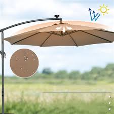 Offset Patio Umbrella W Led Lights