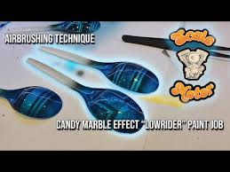 Candy Marble Effect With Airbrush