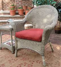 Veranda High Back Resin Wicker Chair