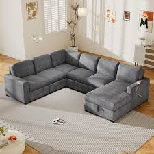 U Shape Sectional Sofa