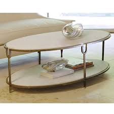Coffee Table Marble Oval 52w 30d 18h