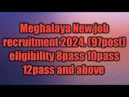 Meghalaya Secretariat Peon Exam Date