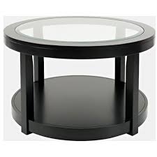 Urban Icon Round Cocktail Table Black