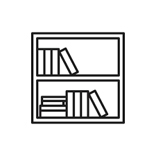 Bookshelf Icon Vector Art Icons And