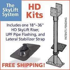 Skylift Hardware Roof Riser System