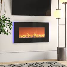 Electric Fireplace With Remote