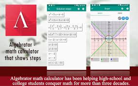 Algebrator Math Calculator That Shows